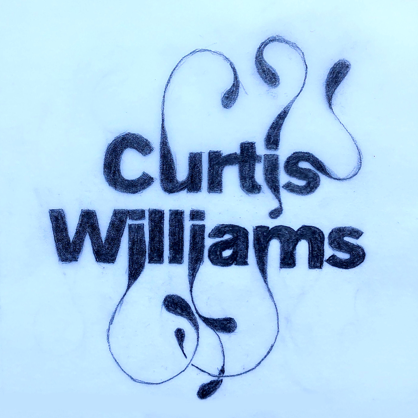 Curtis Williams, jazz, musician, Kool & The Gang, R&B, soul, logo design, graphic design, visual identity, branding, willpower vision