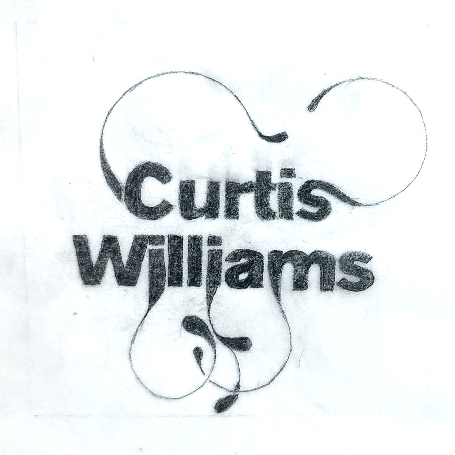 Curtis Williams, jazz, musician, Kool & The Gang, R&B, soul, logo design, graphic design, visual identity, branding, willpower vision