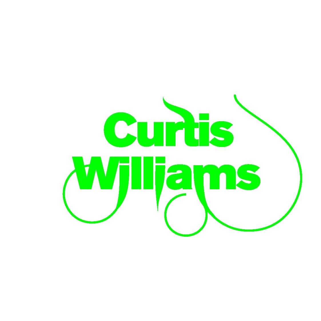 Curtis Williams, jazz, musician, Kool & The Gang, R&B, soul, logo design, graphic design, visual identity, branding, willpower vision