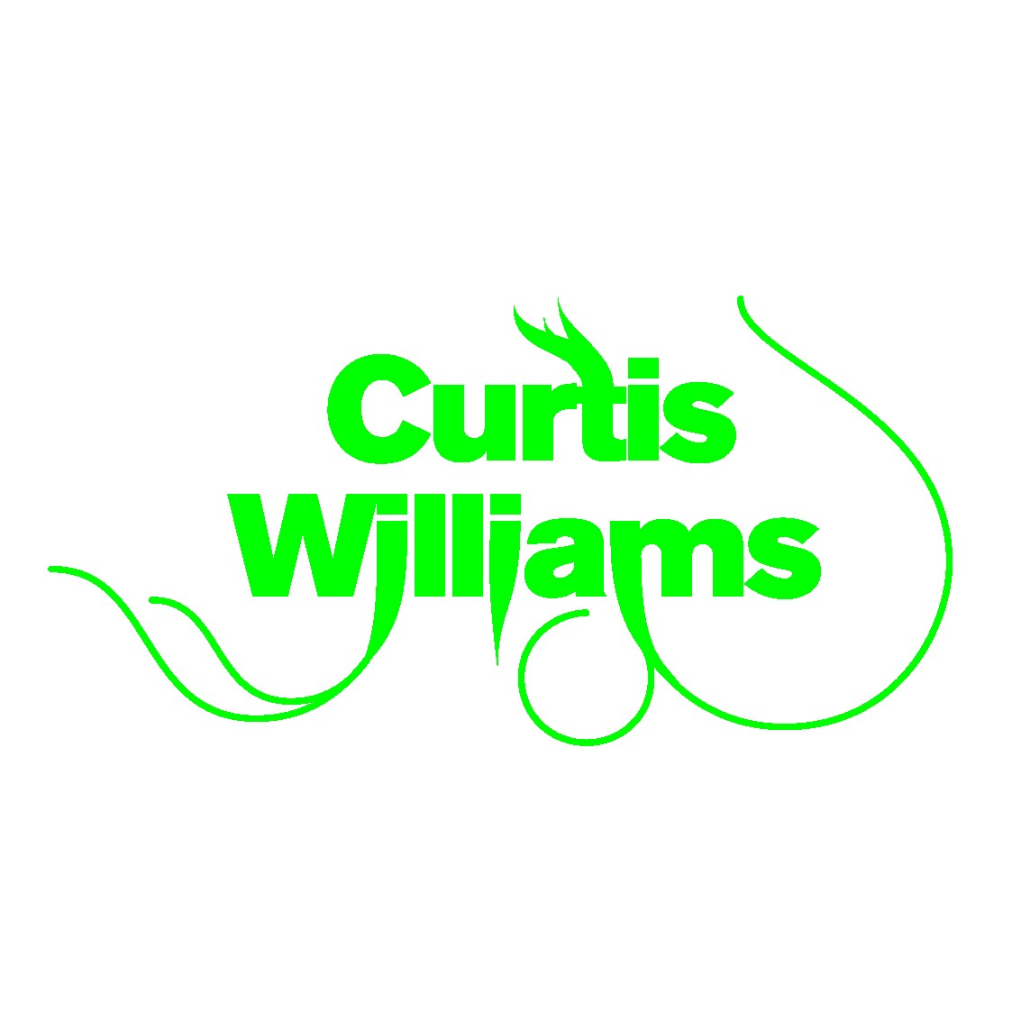 Curtis Williams, jazz, musician, Kool & The Gang, R&B, soul, logo design, graphic design, visual identity, branding, willpower vision