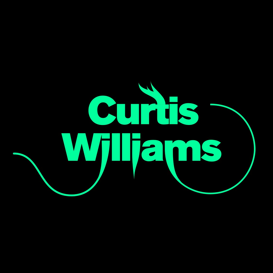Curtis Williams, jazz, musician, Kool & The Gang, R&B, soul, logo design, graphic design, visual identity, branding, willpower vision
