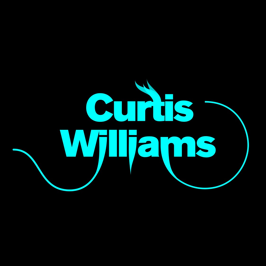 Curtis Williams, jazz, musician, Kool & The Gang, R&B, soul, logo design, graphic design, visual identity, branding, willpower vision