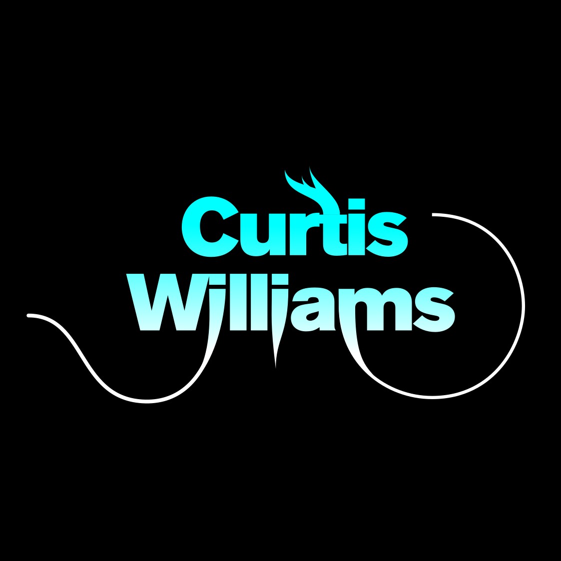 Curtis Williams, jazz, musician, Kool & The Gang, R&B, soul, logo design, graphic design, visual identity, branding, willpower vision