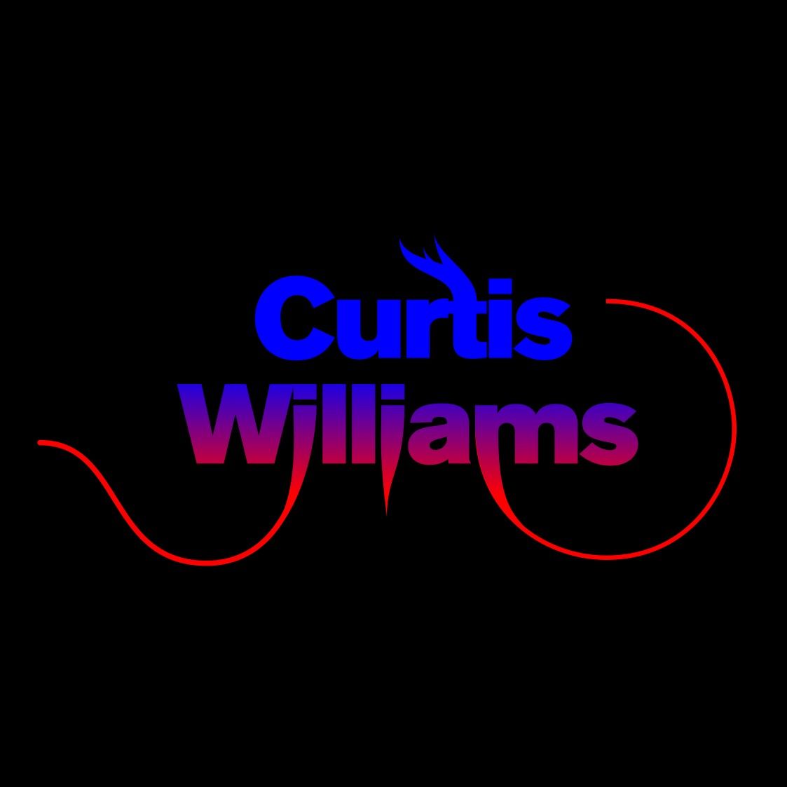Curtis Williams, jazz, musician, Kool & The Gang, R&B, soul, logo design, graphic design, visual identity, branding, willpower vision