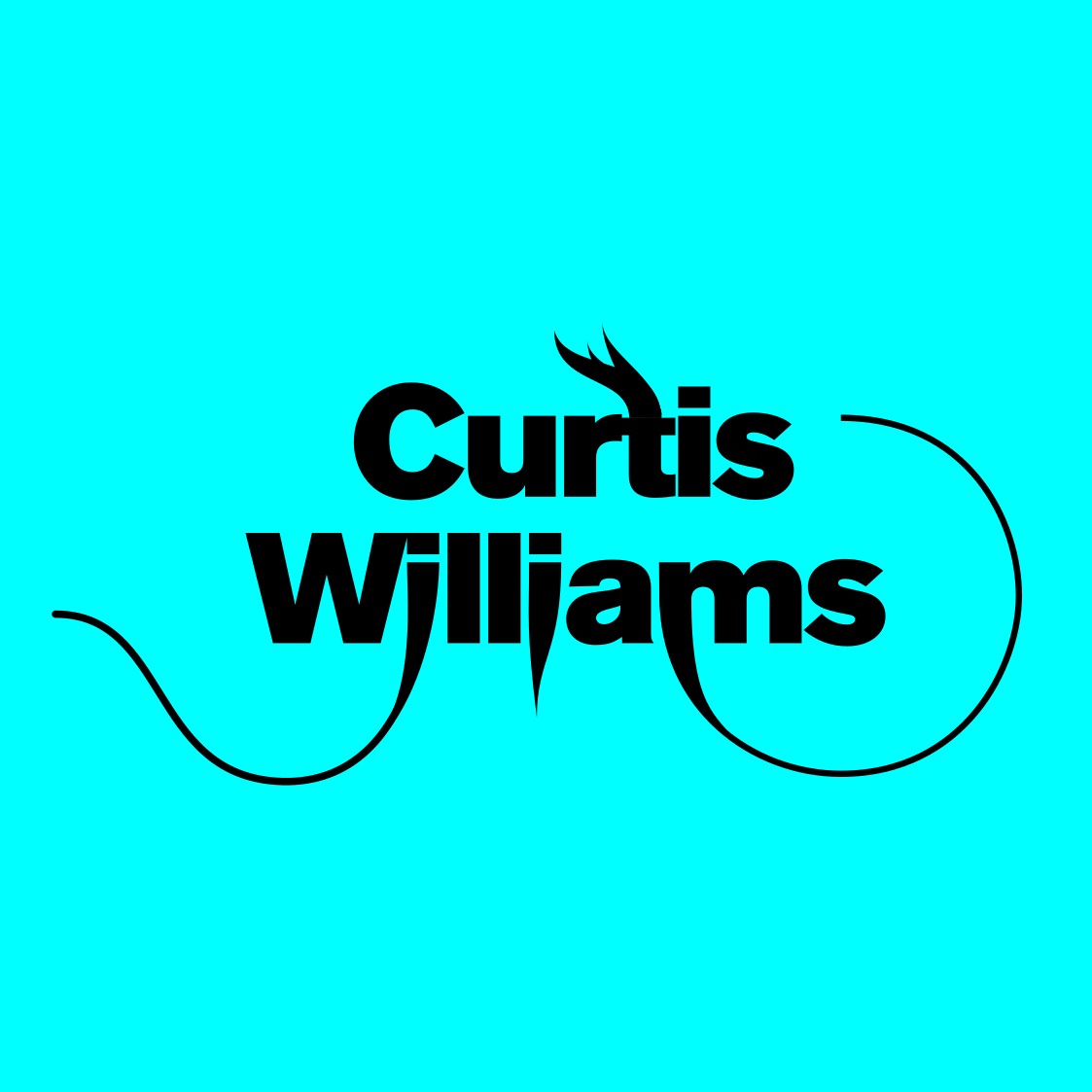 Curtis Williams, jazz, musician, Kool & The Gang, R&B, soul, logo design, graphic design, visual identity, branding, willpower vision