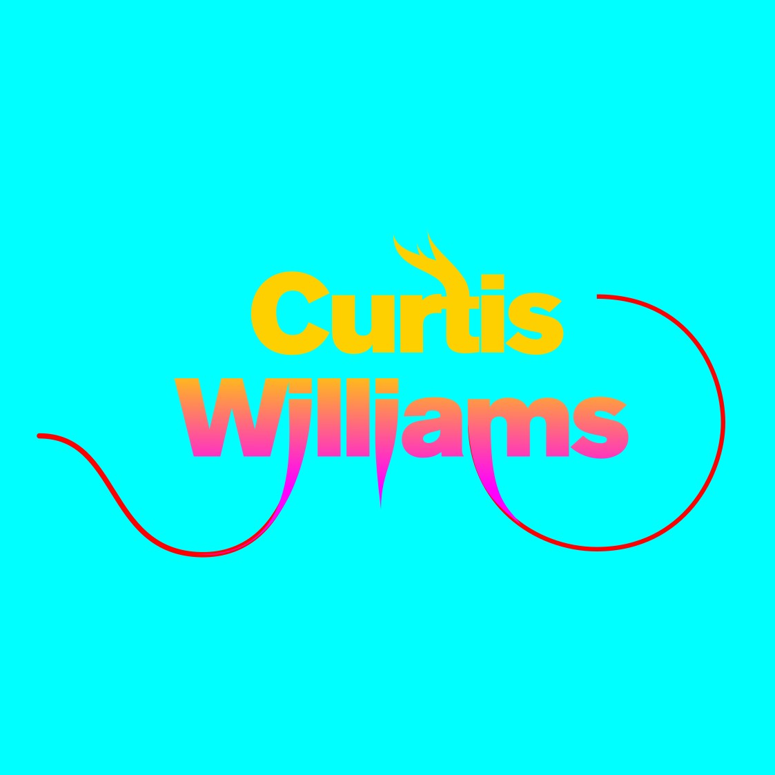 Curtis Williams, jazz, musician, Kool & The Gang, R&B, soul, logo design, graphic design, visual identity, branding, willpower vision