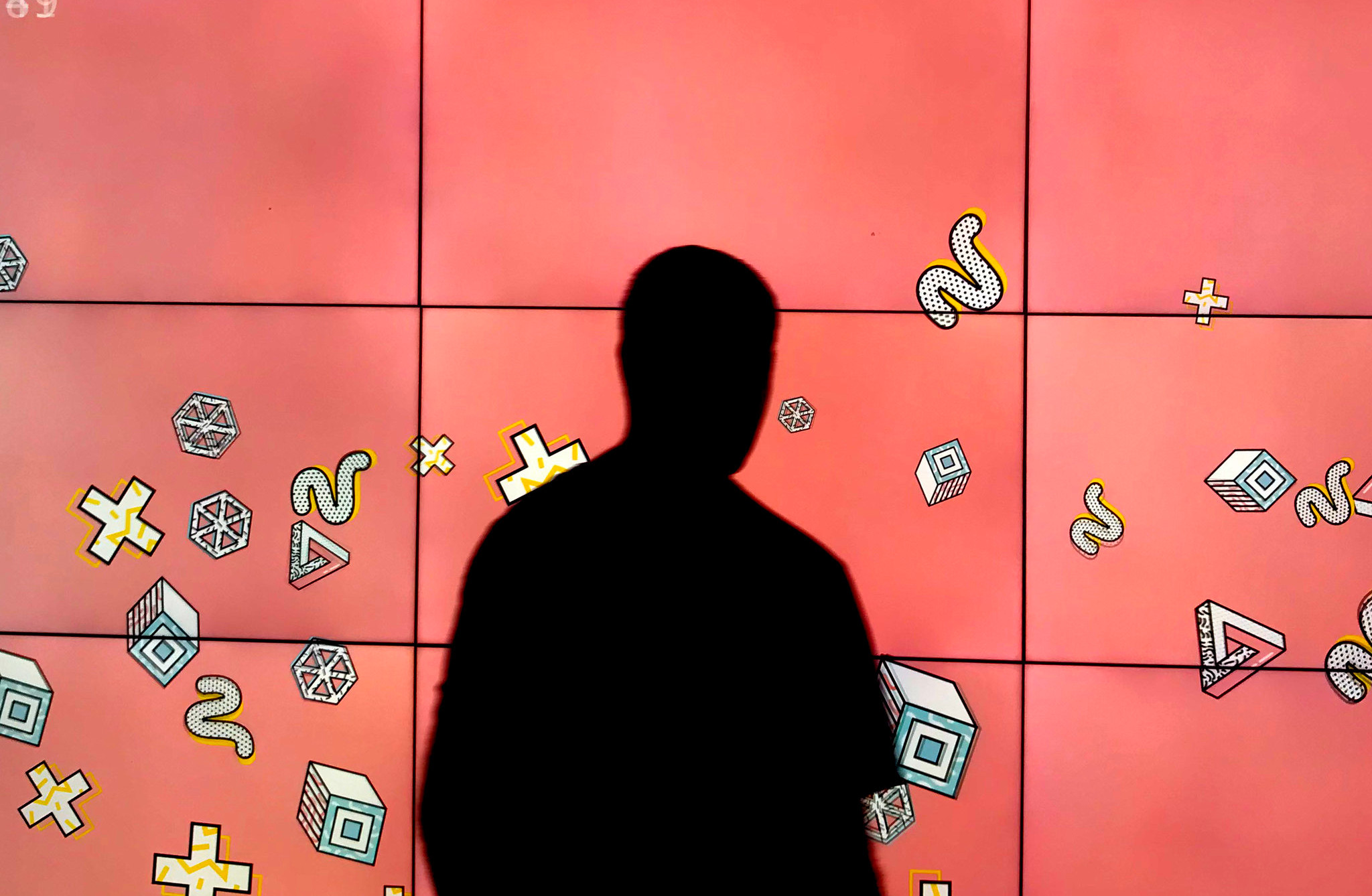 TikTok, installation, interactive, audiovisual, party, willpower vision